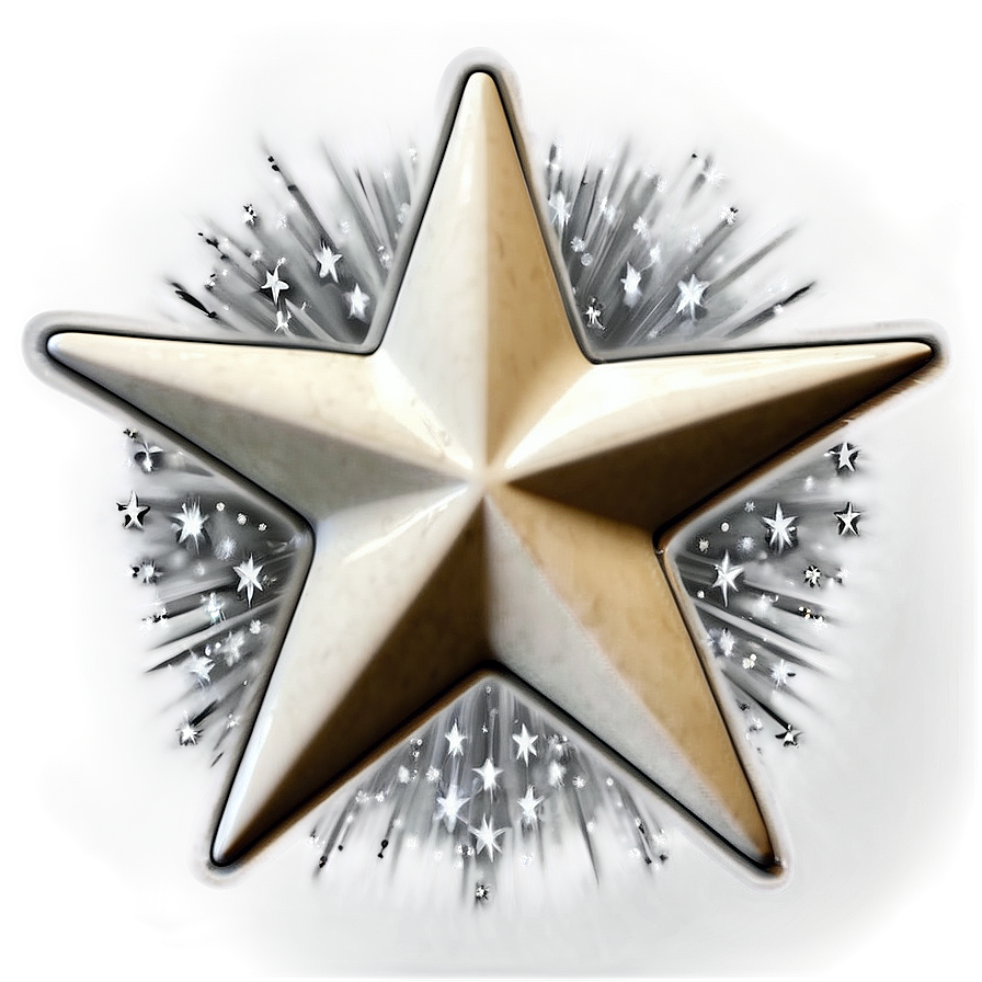 White Star Badge Png 05042024 PNG Image