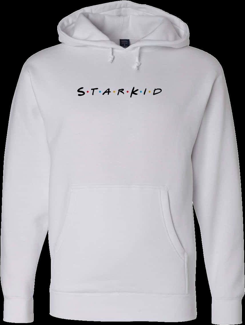 White Star Kid Hoodie PNG Image