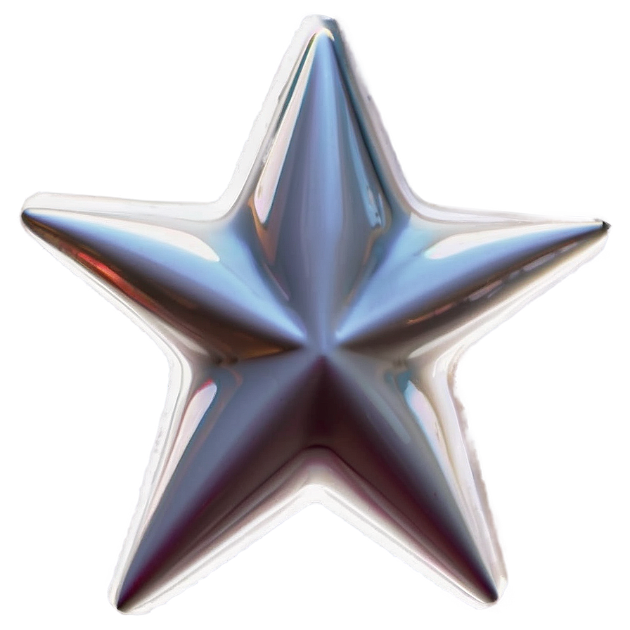 White Star Shape Png Knm10 PNG Image