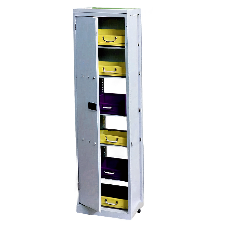 White Storage Cabinet Png Brg54 PNG Image