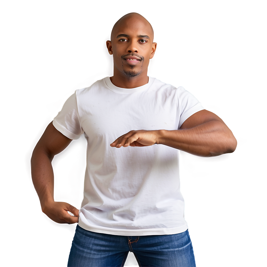 White T-shirt Design Png 05252024 PNG Image