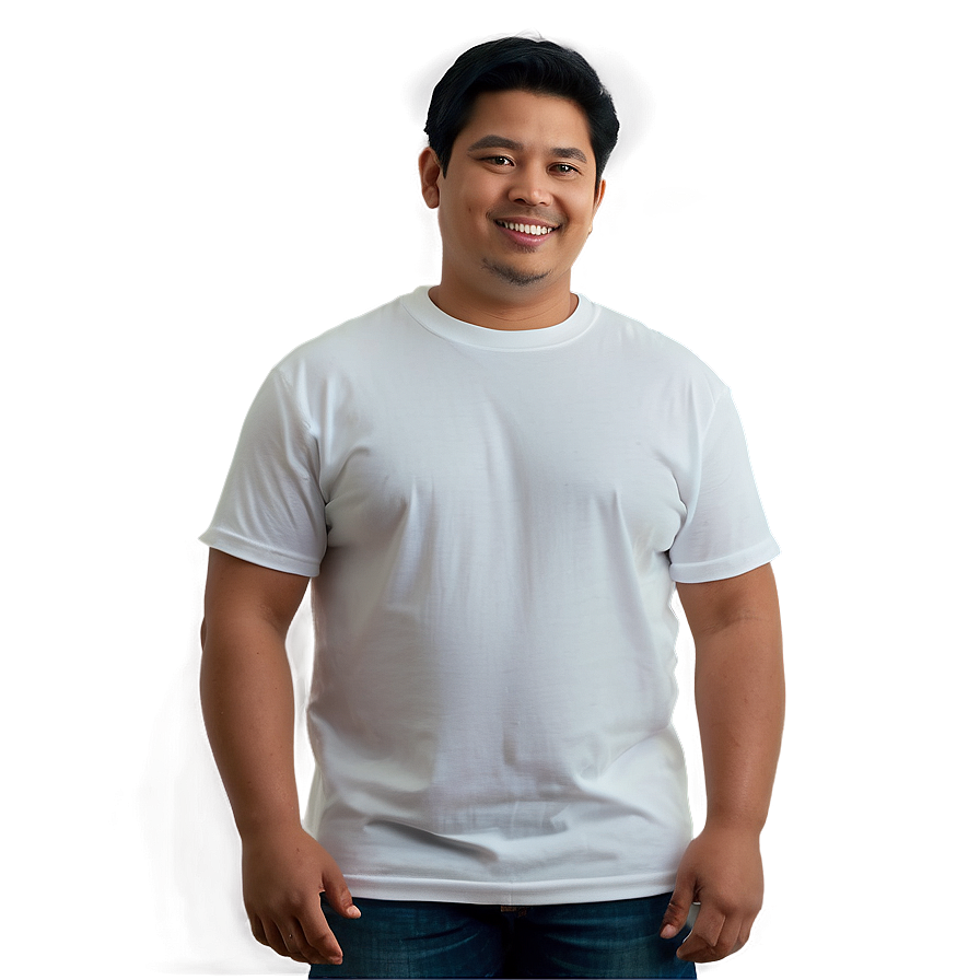 White T-shirt For Men Png 43 PNG Image