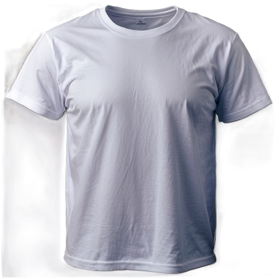 White T-shirt For Printing Png Vlo PNG Image