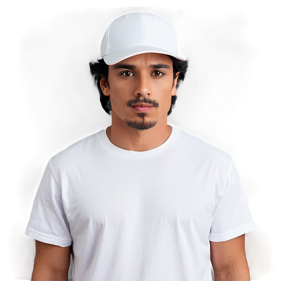 White T-shirt Front View Png Vui63 PNG Image