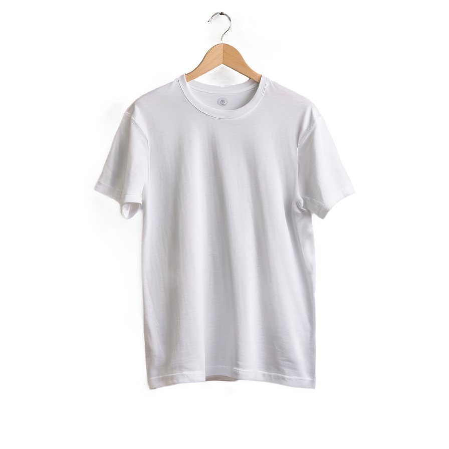 White T-shirt Mockup For Fashion Png 79 PNG Image