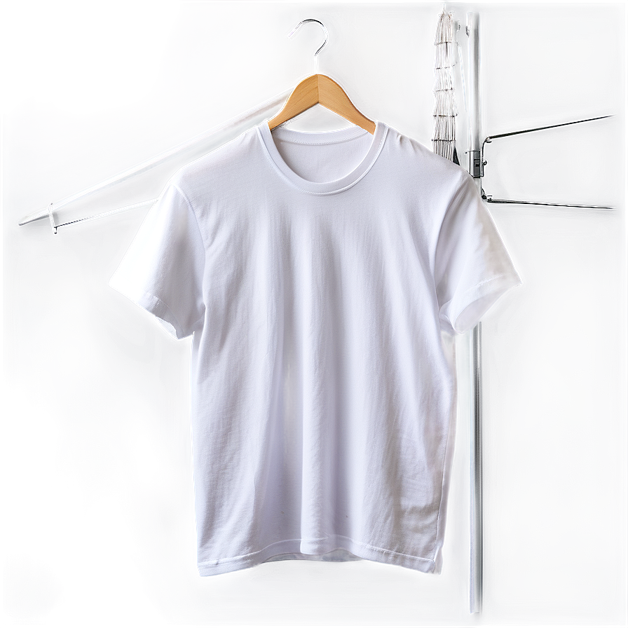 White T-shirt On Hanger Png 31 PNG Image