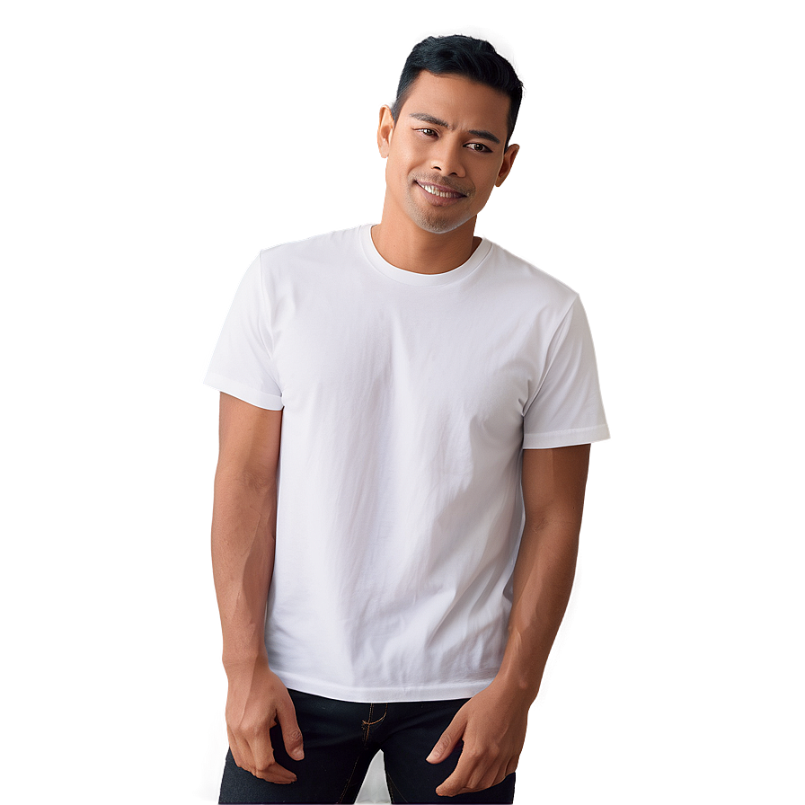 White T-shirt With Tag Png Vcr8 PNG Image