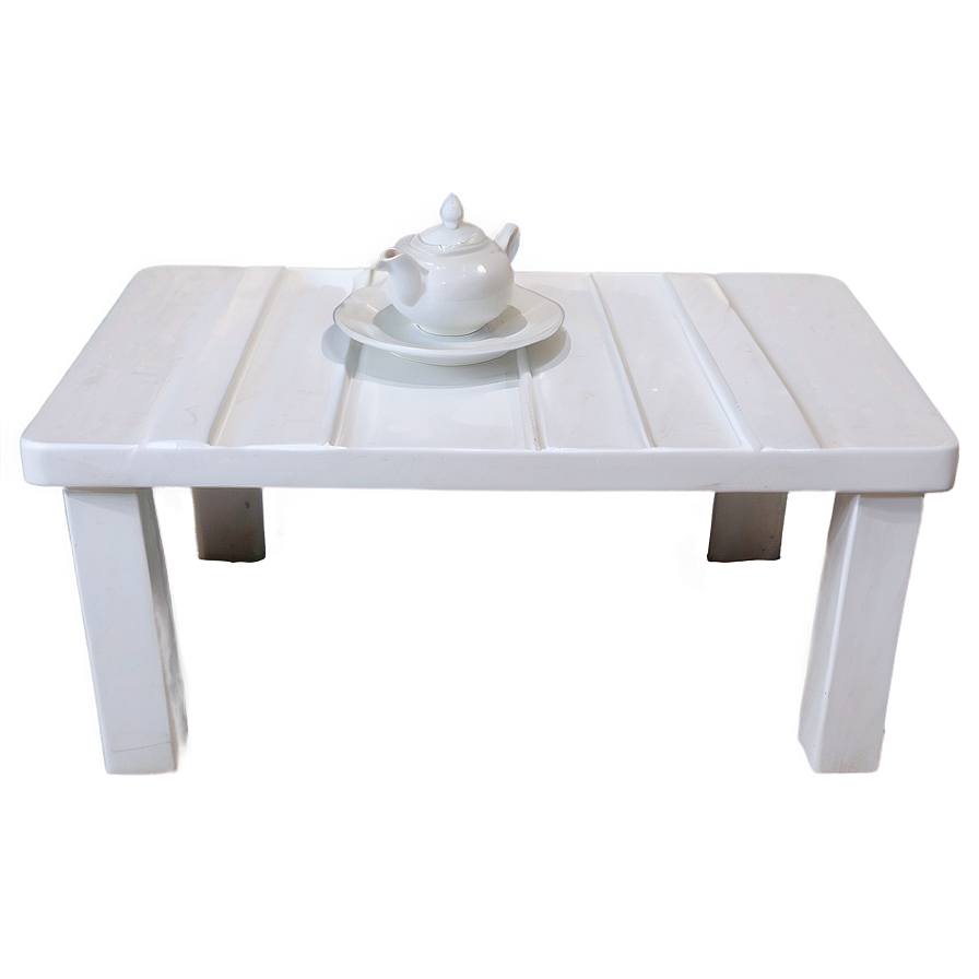 White Table For Two Png Jby16 PNG Image