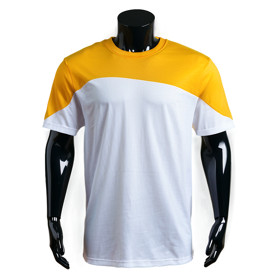 White Tee Top View Png 38 PNG Image