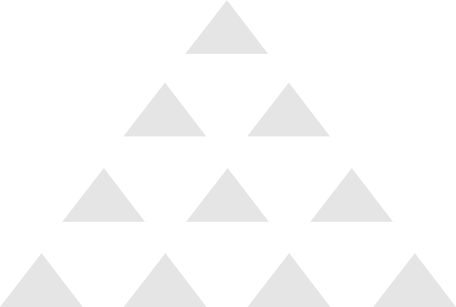 White Triangles Pattern PNG Image