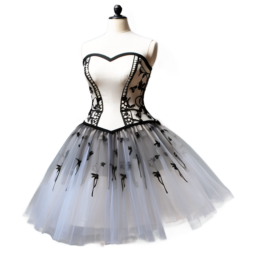 White Tulle Dress Fantasy Png Jqx71 PNG Image