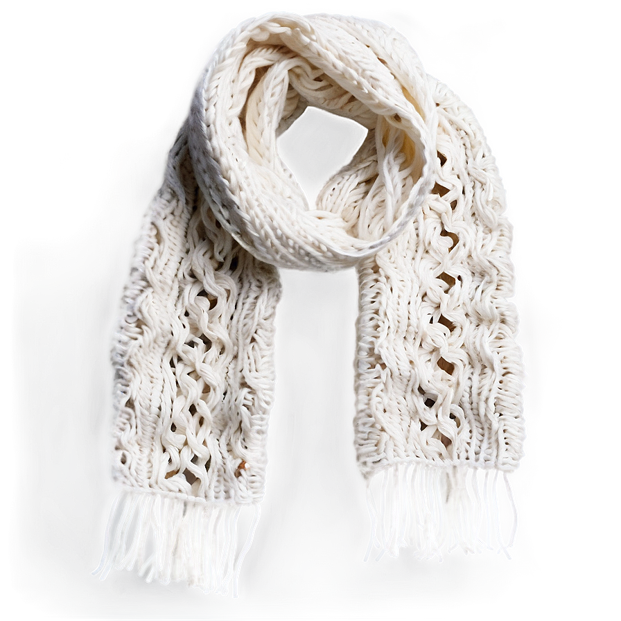 White Winter Scarf Png Pfh PNG Image