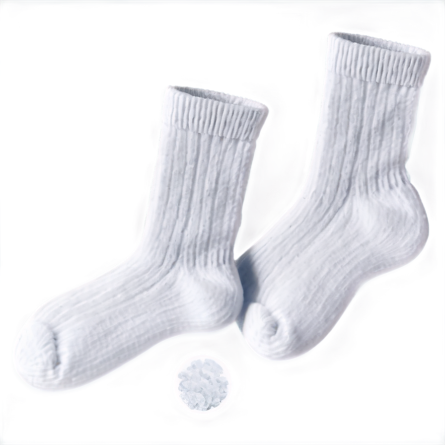 White Wool Socks Png Xhb PNG Image