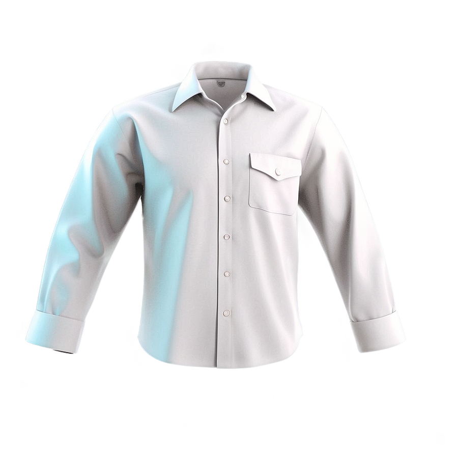 White Work Shirt Png 93 PNG Image