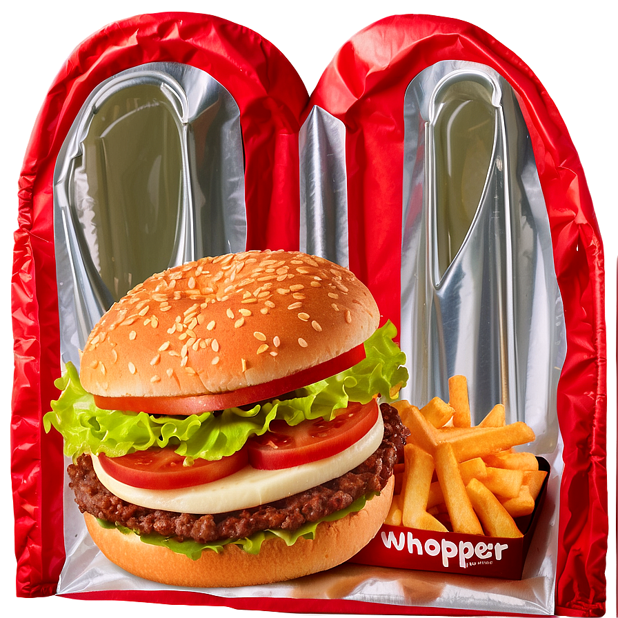 Whopper No Bun Png Ala PNG Image