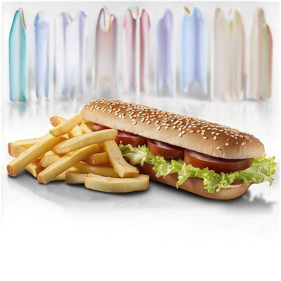 Whopper With Fries Png 06132024 PNG Image