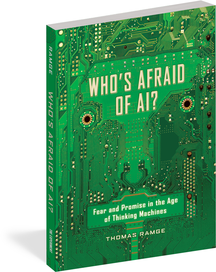 Whos Afraidof A I Book Cover PNG Image