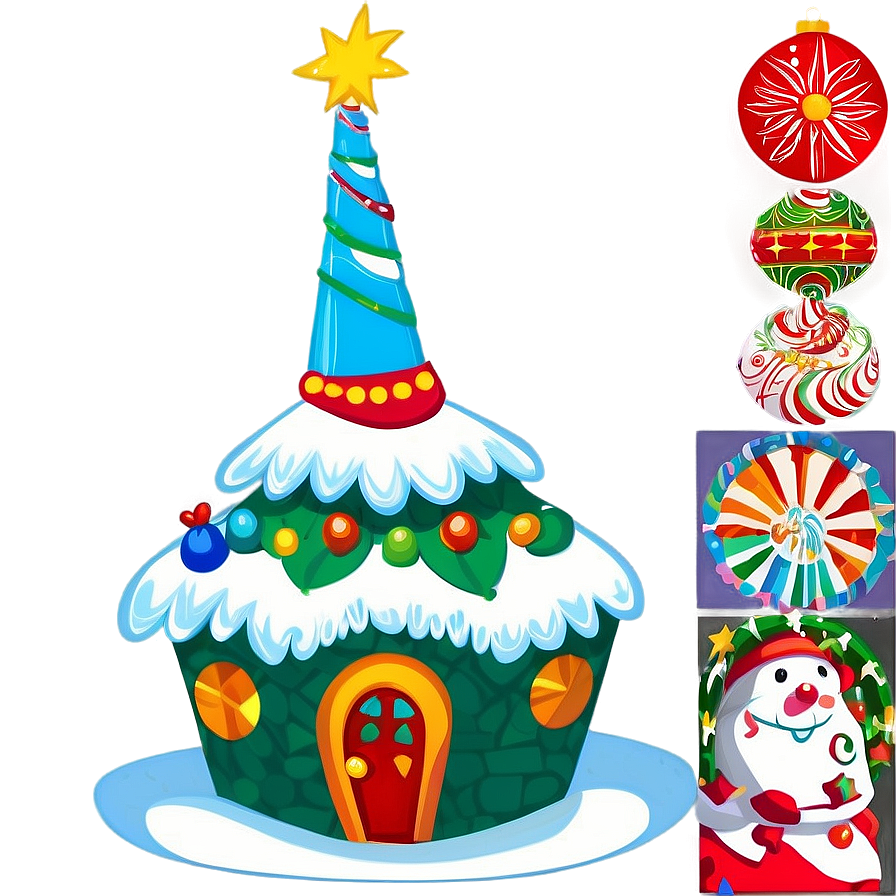 Whoville Holiday Decoration Png Xpt31 PNG Image