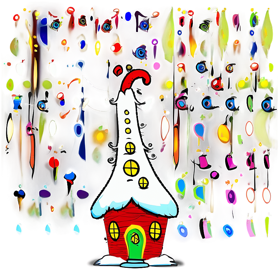 Whoville Houses Clipart Png 61 PNG Image