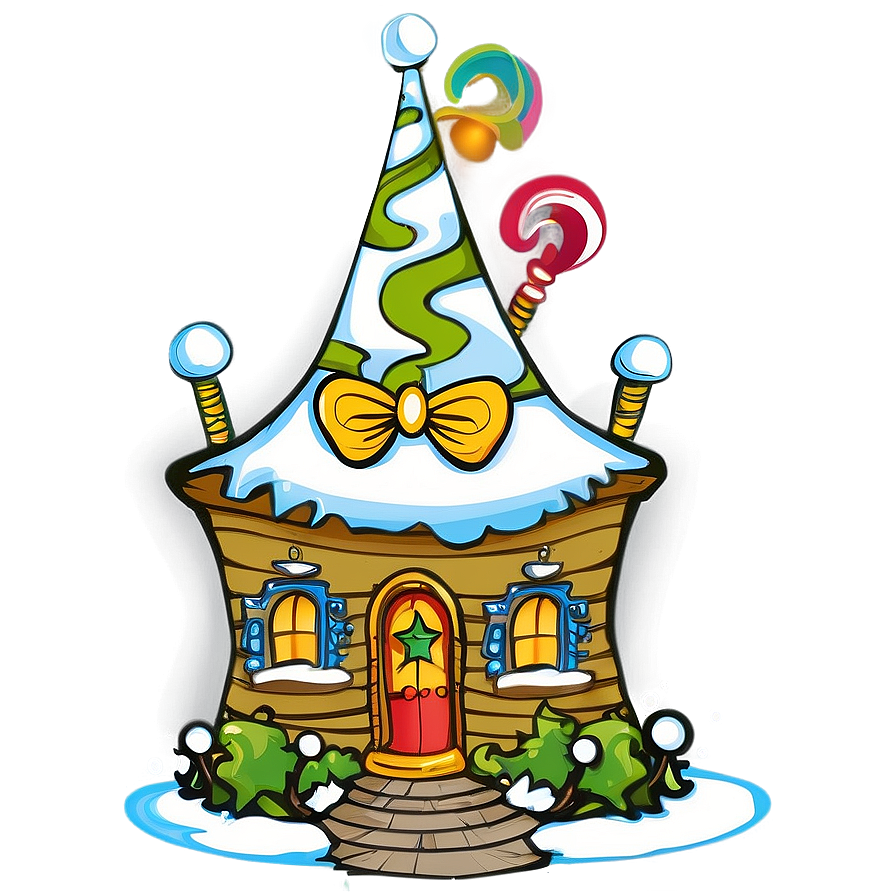 Whoville Houses Clipart Png 63 PNG Image