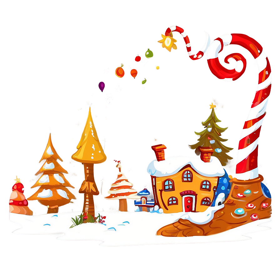 Whoville Landscape Png Fin PNG Image