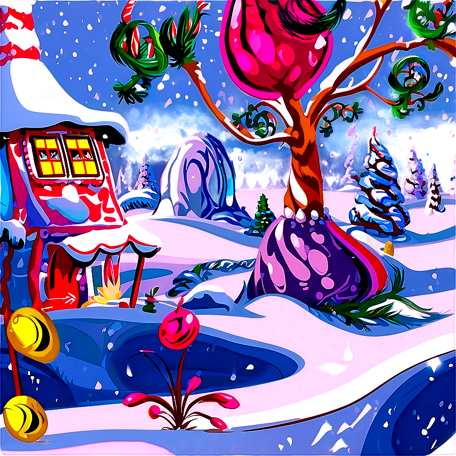 Whoville Winter Wonderland Png Xqc95 PNG Image