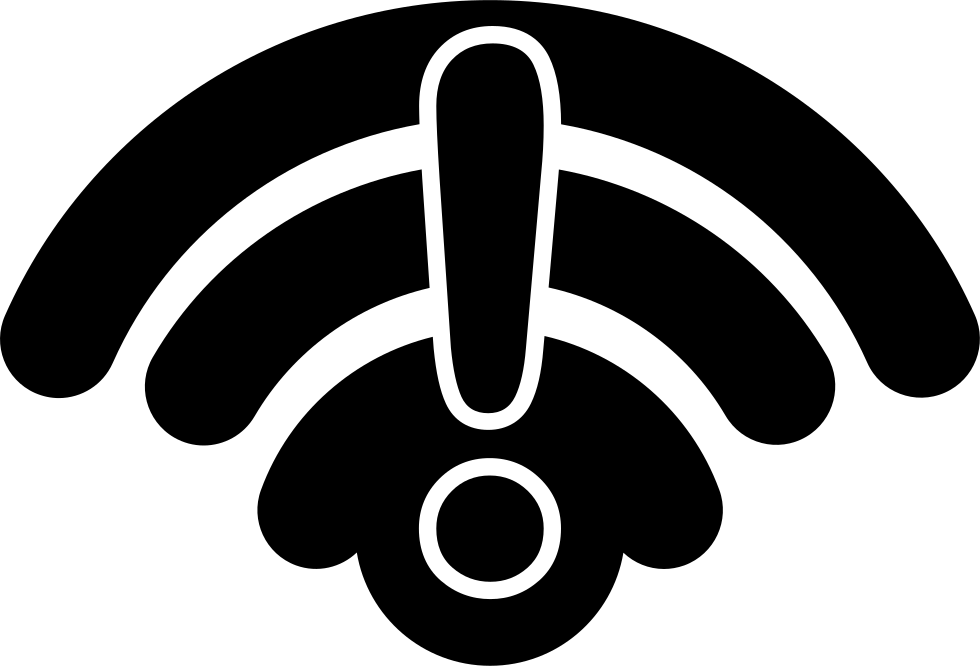 Wi Fi Signal Icon Black PNG Image