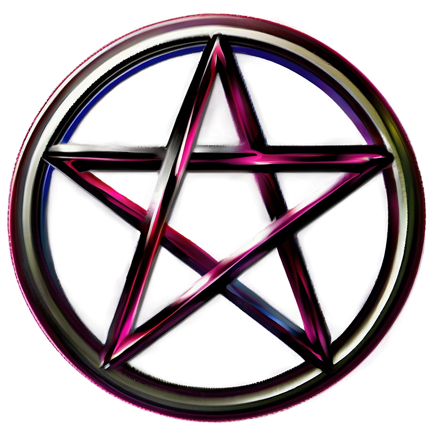 Wiccan Pentagram Outline Png Nhh82 PNG Image