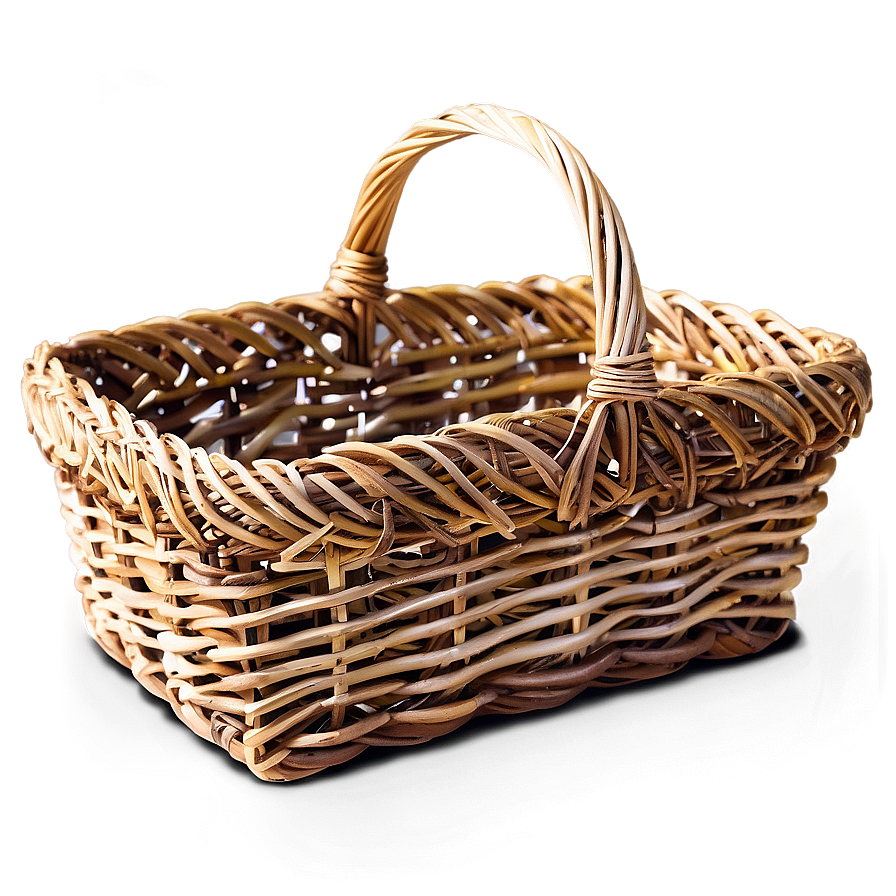 Wicker Basket Png Qey43 PNG Image