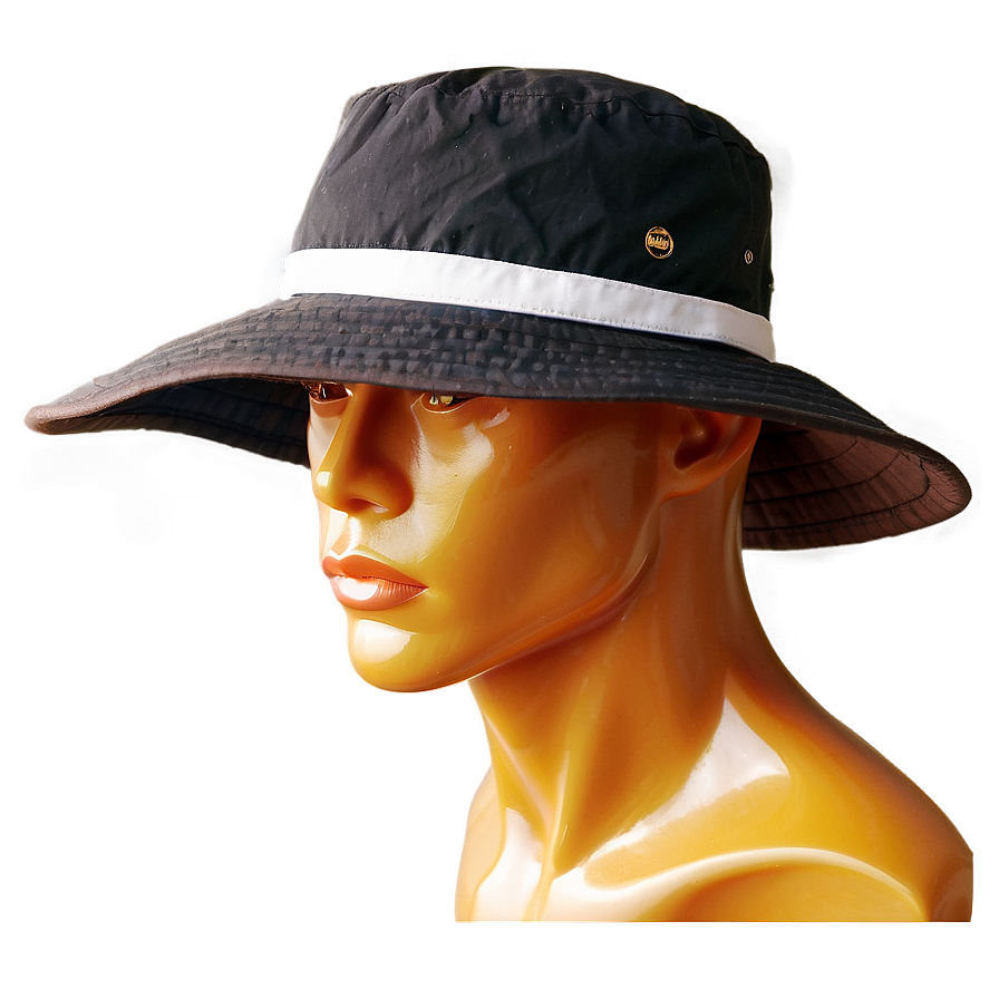 Wide Brim Bucket Hat Png Kwn PNG Image