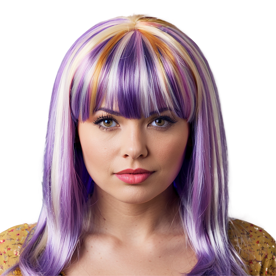 Wig With Bangs Png 79 PNG Image