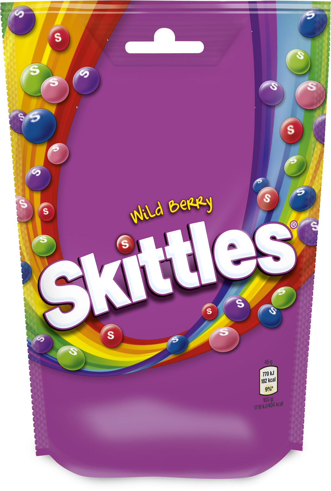 Wild Berry Skittles Package PNG Image