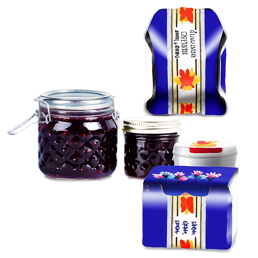 Wild Blueberry Jam Png Ibx PNG Image