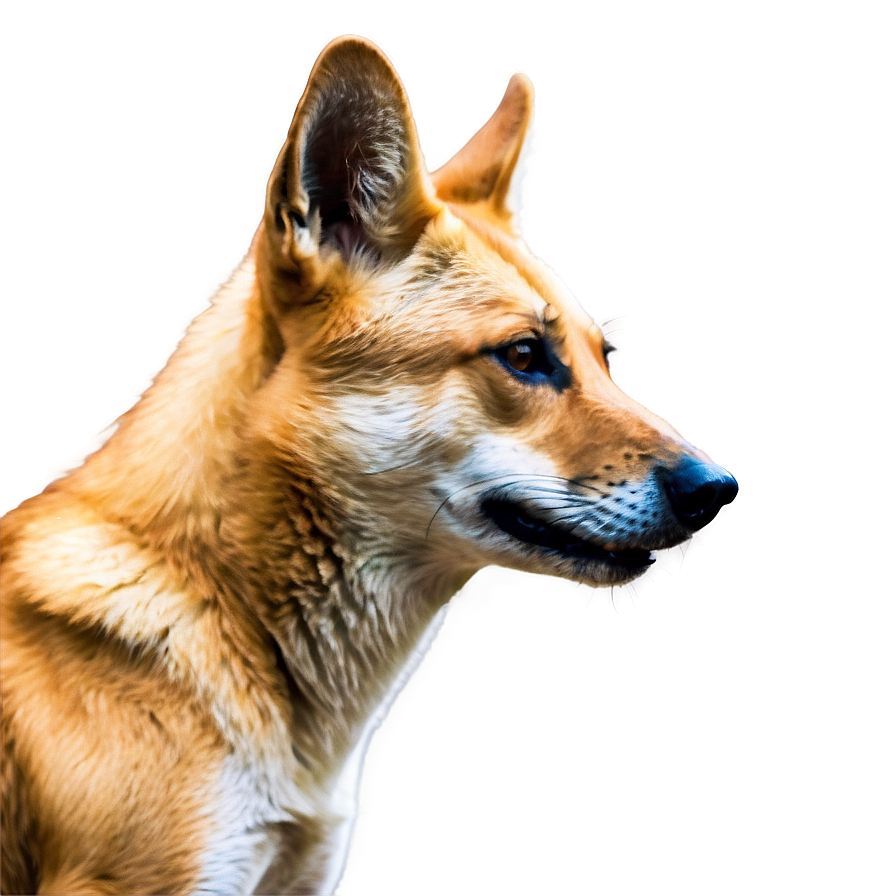 Wild Dingo Pose Png 21 PNG Image