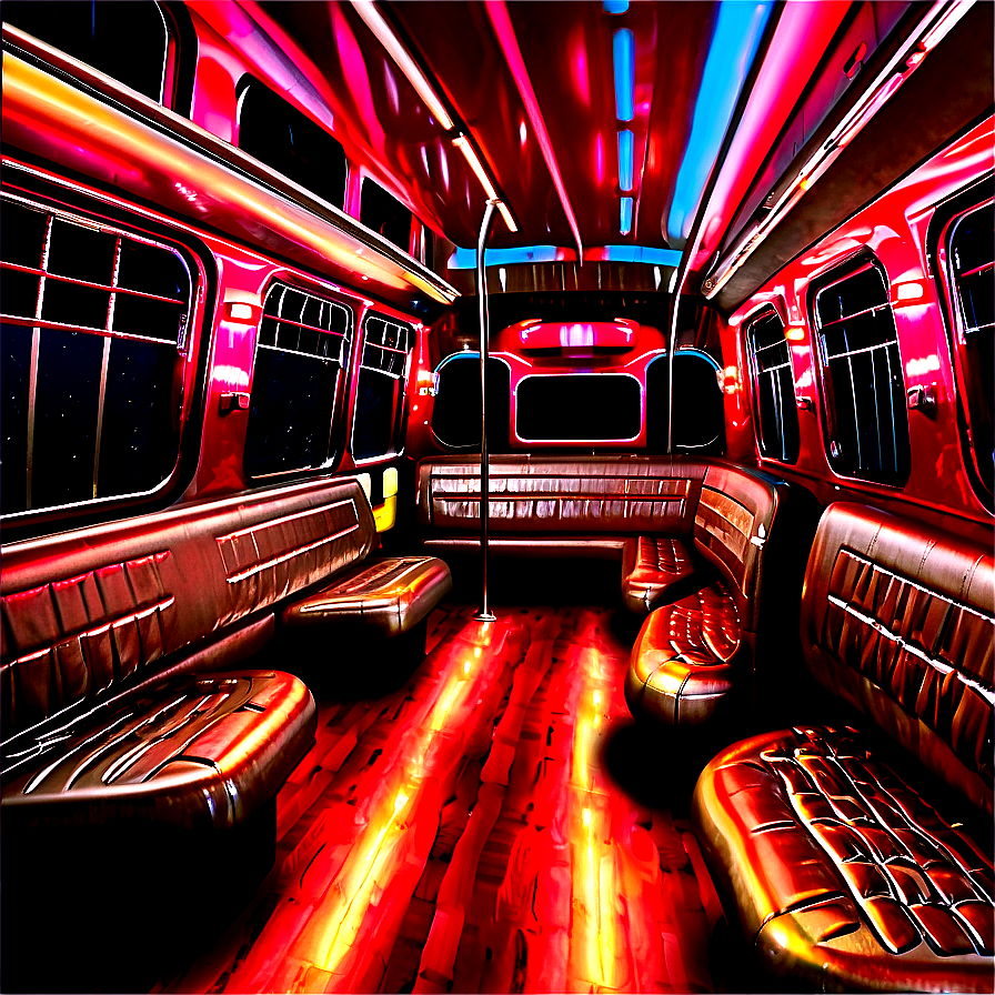 Wild Party Bus Night Png 06272024 PNG Image