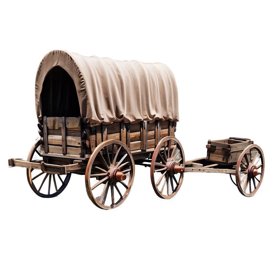 Wild West Covered Wagon Png Pyu95 PNG Image