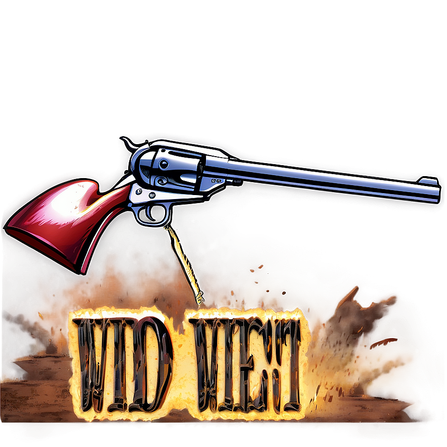 Wild West Gun Shoot Png 06242024 PNG Image