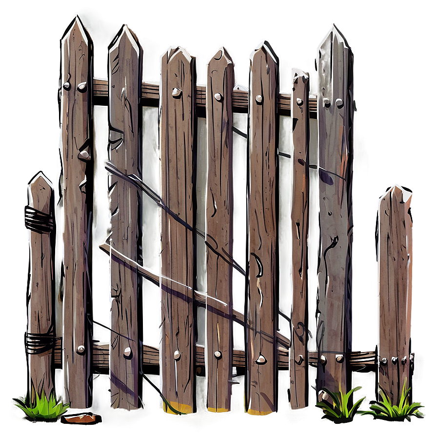 Wild West Wooden Fence Png Hgk PNG Image