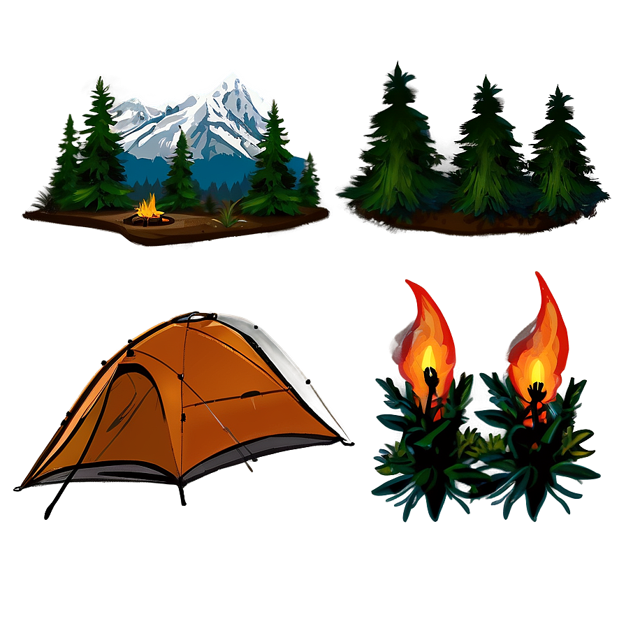 Wilderness Camping Png 96 PNG Image