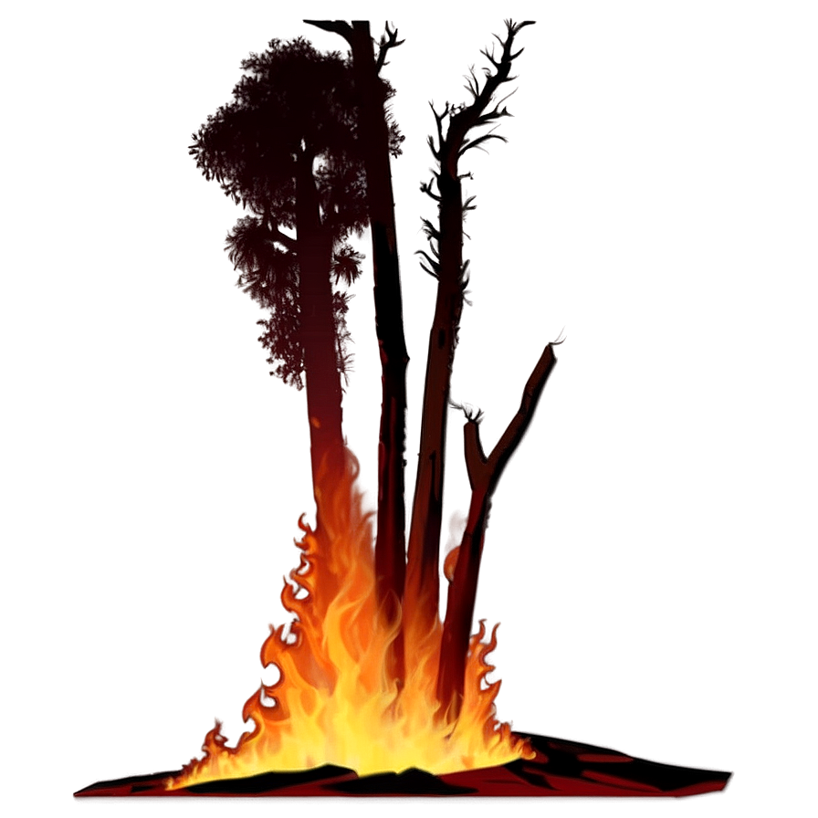 Wildfire Overlay Png 62 PNG Image