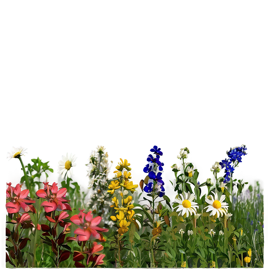 Wildflowers Field Png 04292024 PNG Image