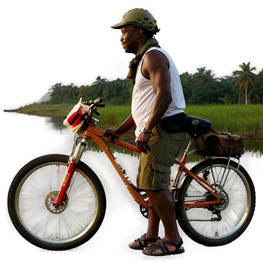 Wildlife Viewing Biking Safari Png Pew PNG Image