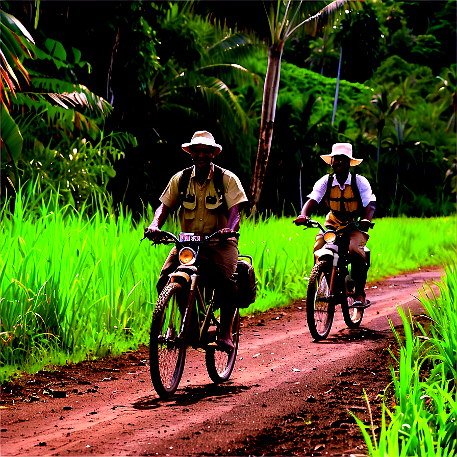 Wildlife Viewing Biking Safari Png Usv PNG Image