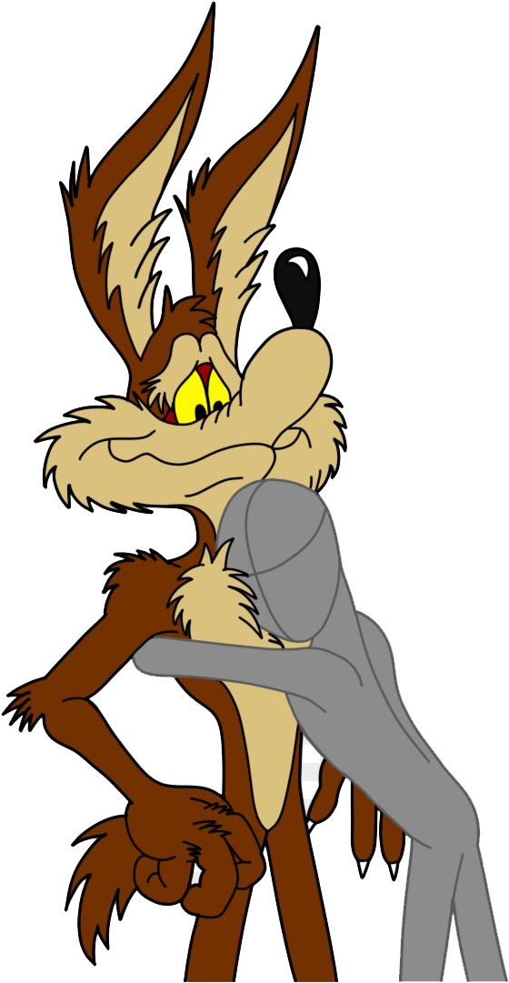 Wile E Coyote Animated Character PNG Image