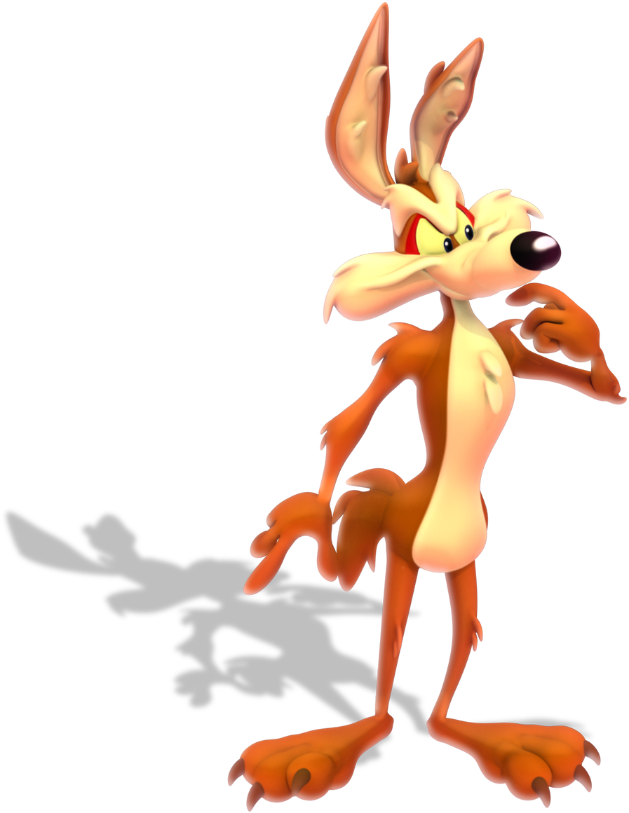 Wile E Coyote Standing Animation PNG Image