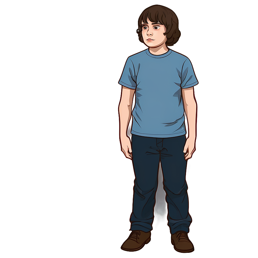 Will Byers Drawing Png 9 PNG Image