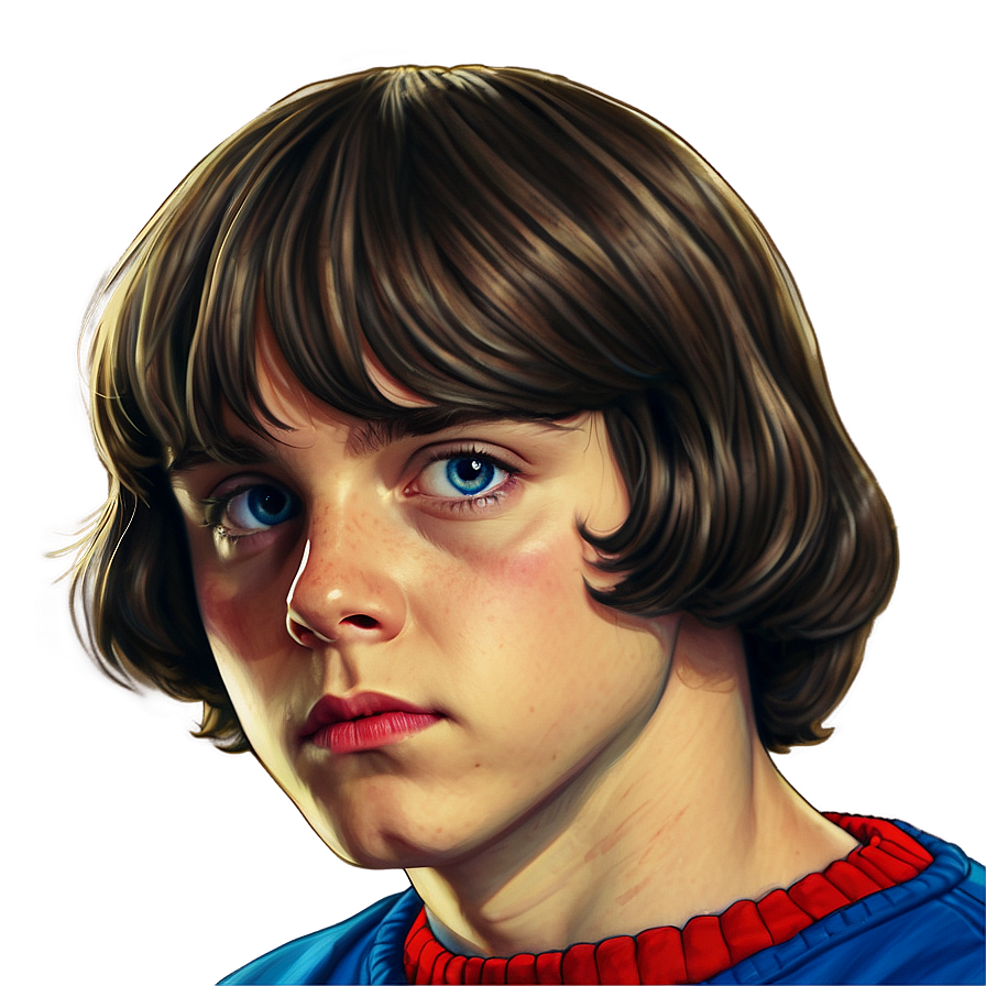 Will Byers Drawing Png Ksp PNG Image