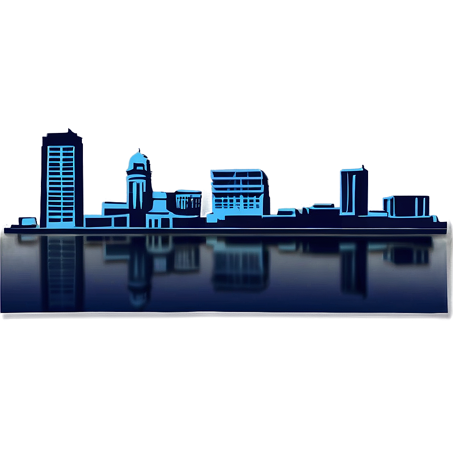 Wilmington Delaware Skyline Png Mmr18 PNG Image