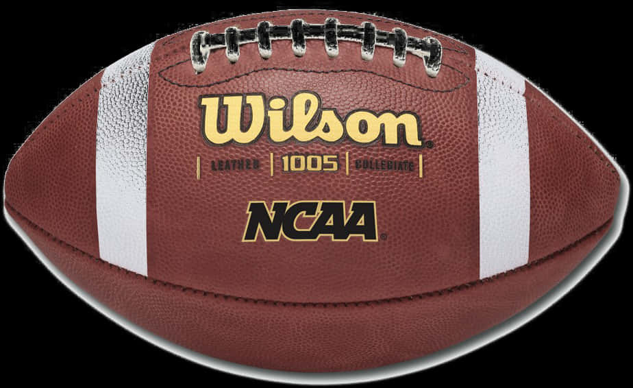 Wilson N C A A Collegiate Football PNG Image