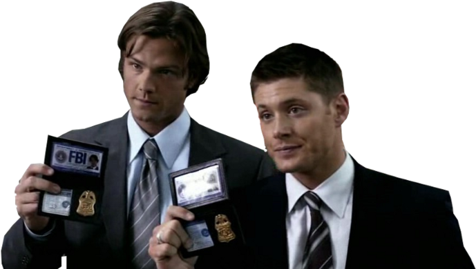 Winchester Brothers F B I Impersonation PNG Image